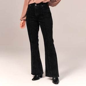 Abercrombie 8L Curve Love Flare Jeans